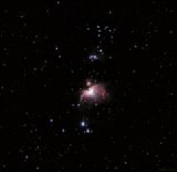 M42: The Great Orion Nebula and NGC1977: The Running Man Nebula