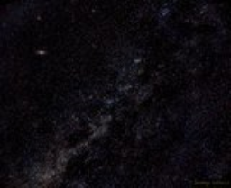 The Milky Way meets Andromeda Galaxy