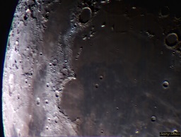 The Sinus Iridum region