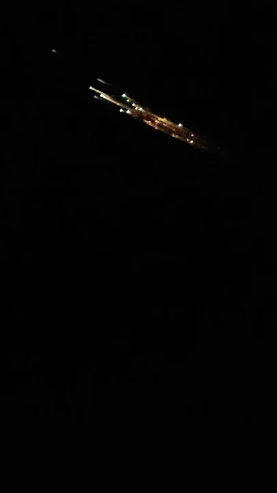 I captured this video at 2:53am on April 27, 2023 in Colorado Springs. On March 12, 2023 the joint NASA and SpaceX Crew-5 Dragon mission jettisoned a cylinder for storage called the 'trunk' before return to Earth. This video shows the trunk breaking up on an uncontrolled re-entry a month later.